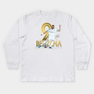 Karim Benzema Kids Long Sleeve T-Shirt